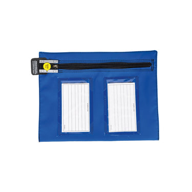 Bank Note Money Bag Button Blue MF2